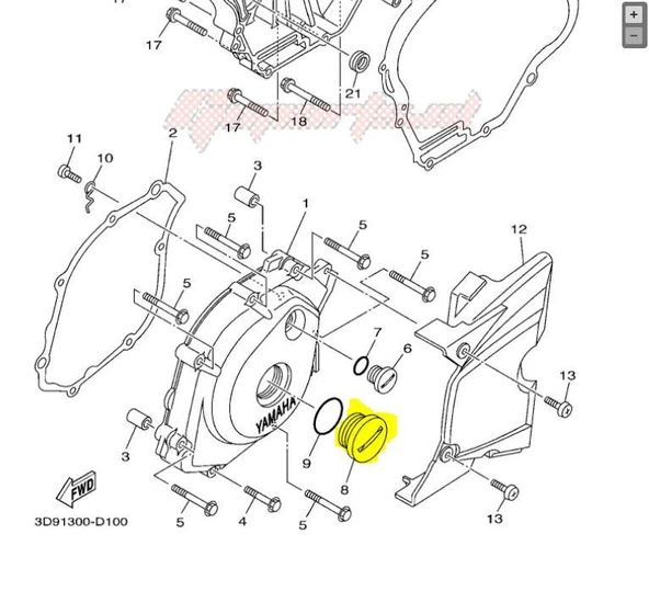 Yamaha Ybr 125 Tapa