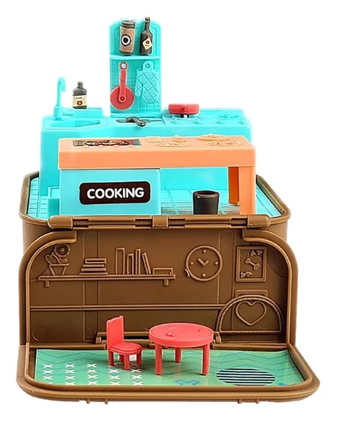 Little Corners Mini World Sürpriz Odalar Kahverengi LC3377 - 2