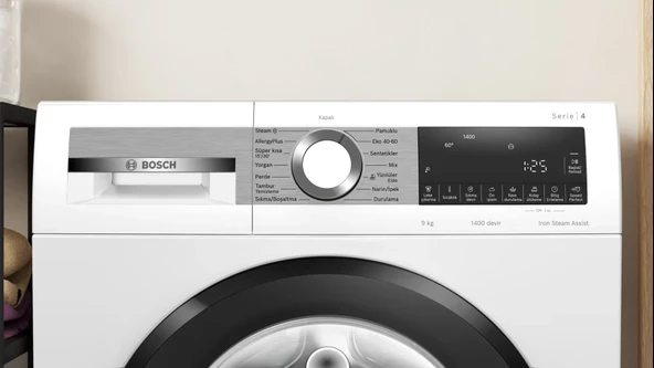 Bosch Wga244z1tr 1400 Devir 9 Kg Çamaşır Makinesi - 2