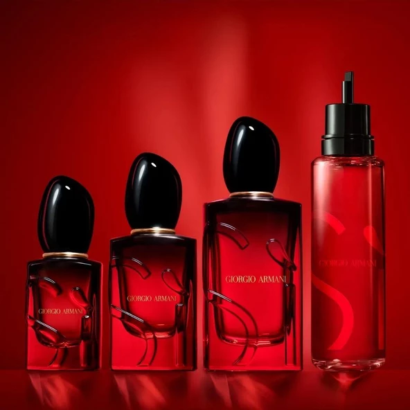 Giorgio Armani Si Passione Intense EDP 50 ml Refillable Kadın Parfümü - Resim 5