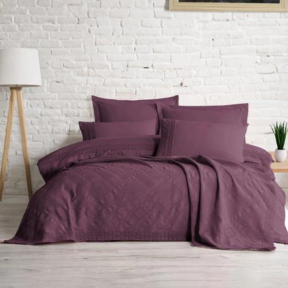 Özdilek Çift Kişilik Gelin Seti Pikeli Tiara - 3