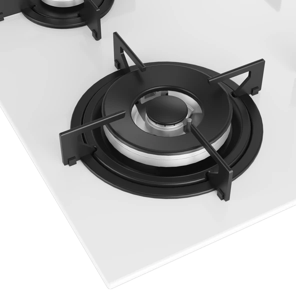 Altus ALA 189 DW Beyaz Cam Ankastre Ocak - 4