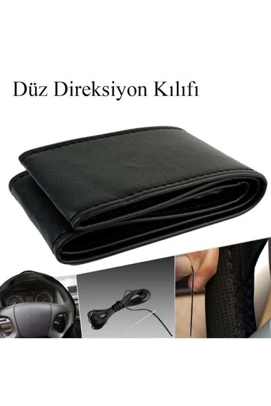 1araba1ev 1araba1ev Mini Cooper Siyah Dikmeli Direksiyon Kılıfı