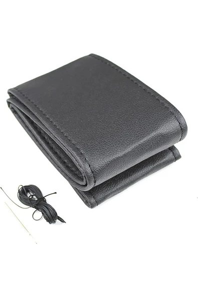 AYAZGURUP AYAZGURUP Renault Talisman Dikmeli Direksiyon Kılıfı Siyah Düz ( Soft Deri ) A++ Kalite - Resim 2