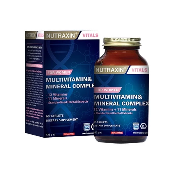 Nutraxin Multivitamin & Mineral Complex For Women 60 Tablet