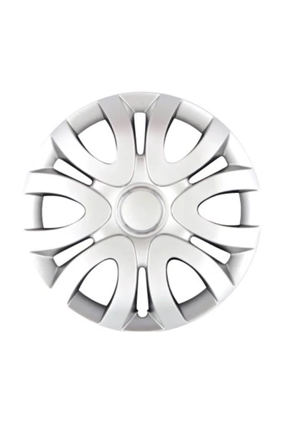 Şentürk Şentürk Jant Kapağı Çatlamaz, Kırılmaz, Esnek 4 Lü Takım 15" inç Renault Fluence