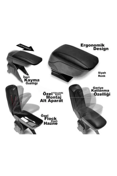 İtibar İtibar Üniversal Sürgülü Kolçak Siyah - 8