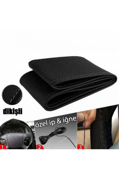 Cadence Cadence Direksiyon Kılıfı Deri Direksiyon Dikmeli 1.kalite - 3