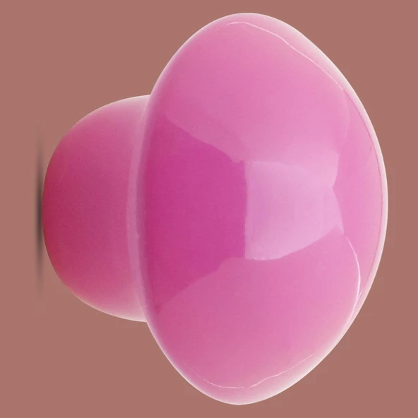 10 Adet Mobilya Kulp Mutfak Çekmece Dolap Kapak Kulpu Kulbu Pembe Metal Kulp - Resim 3