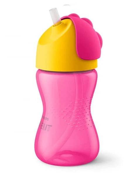 Philips Avent Pipetli Bardak 300ml | 12 Ay Üzeri, Pembe - 3