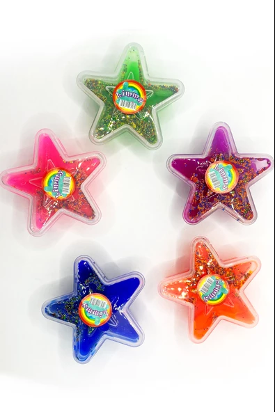 Yıldız Slime Oyun Jeli Ele Yapışmaz Eğitici Oyun Seti - 2 Adet - Resim 5