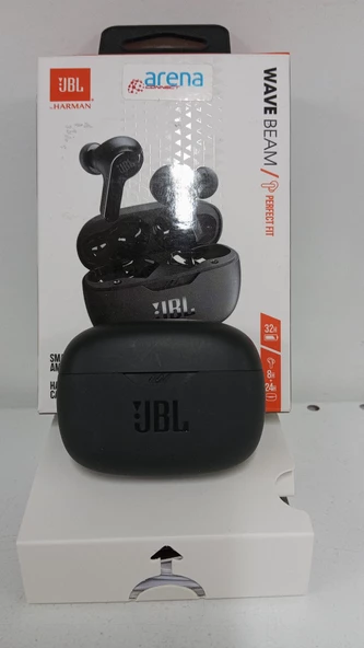 (OUTLET) JBL Wave Beam TWS Siyah Kulak İçi Bluetooth Kulaklık