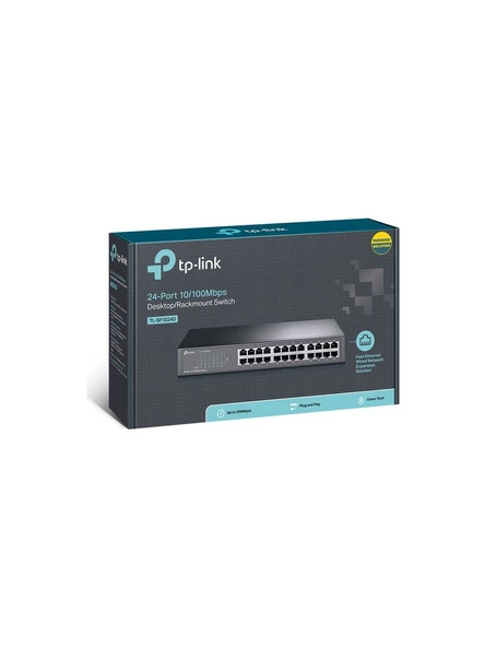 TP-Link TL-SF1024D, 24-Port 10/100Mbps Masaüstü/Rackmount Switch - 2