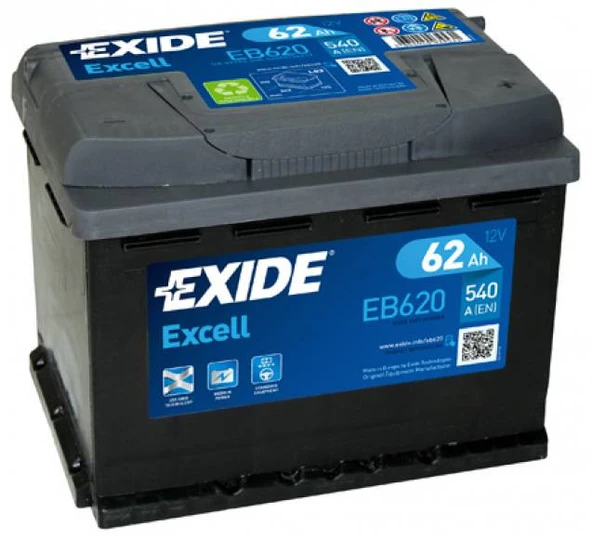 EXIDE 12V 62 AH AKÜ