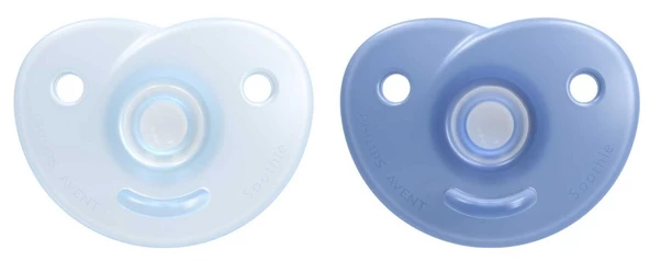 Philips Avent Soothie Ortodontik Saklama Kutulu 2li Emzik 0-6 Ay - Erkek - 3