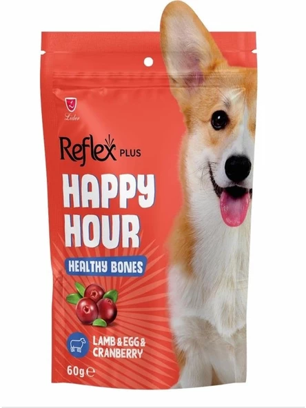 Reflex Happy Hour Sağlılı Kemikler Için Destekleyici Köpek Ödülü 60 G ürün görseli 1