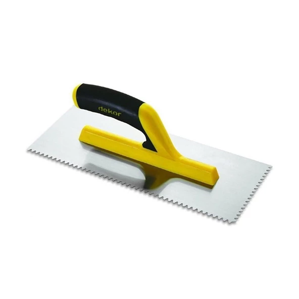 Dekor 166 Seramik Malası Açık Plastik Saplı Yay Çeliği 8X8 50 cm - 1