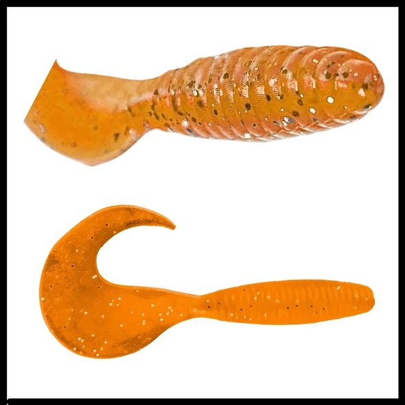 Uyguna-Yakala Yumy 6 cm Turuncu Silikon Kurt - 1