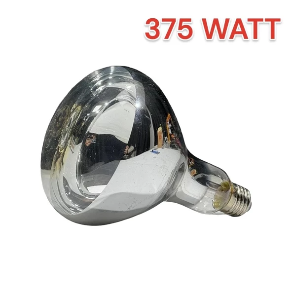 Şavk Isıtıcı Lamba 375 Watt Sarı-E27 Duy