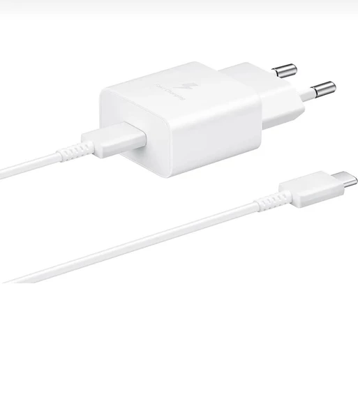 SAMSUNG USB-C 15W HIZLI ŞARJ ADAPTÖRÜ + USB-C KABLO(SAMSUNG TÜRKİYE GARANTİLİ) - 2