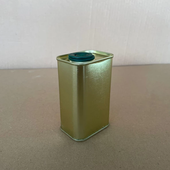 0,175 Lt Baskısız Yağ Tenekesi ,  175 cc Kapaklı Yağ Tenekesi x  3 Adet - Resim 2