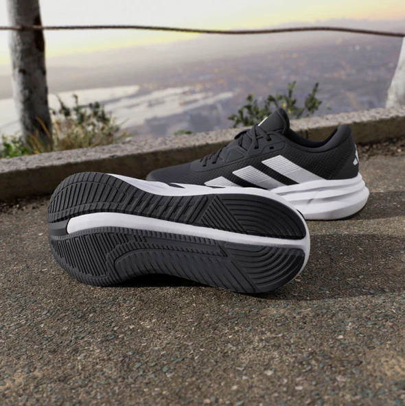 adidas Galaxy 7 M Erkek Siyah Koşu Ayakkabısı ID8760 - Resim 4