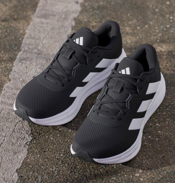 adidas Galaxy 7 M Erkek Siyah Koşu Ayakkabısı ID8760 - Resim 3