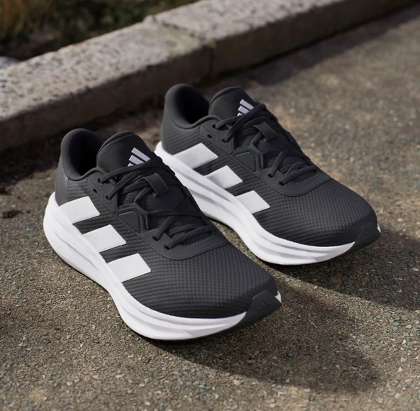 adidas Galaxy 7 M Erkek Siyah Koşu Ayakkabısı ID8760 - Resim 2