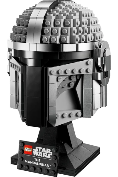 ® Star Wars™ Mandalorian™ Kaskı 75328 - Yetişkinler için Koleksiyonluk Yapım Seti (584 Parça) - 2