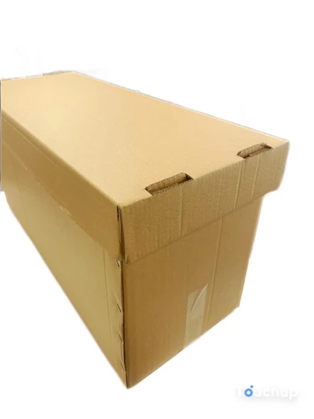 Kolix 10 Adet Arşiv Kutusu Arşiv Kolisi Dosya Kutusu Klasör Kutusu Zımbalı Dosya Kutusu Karton Koli 78x39x31cm - 4