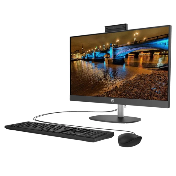 HP ProOne 245 G10 9H6V2ET11 Ryzen7 7730U 16GB 512SSD 23.8" FHD W11P All In One Bilgisayar - 3