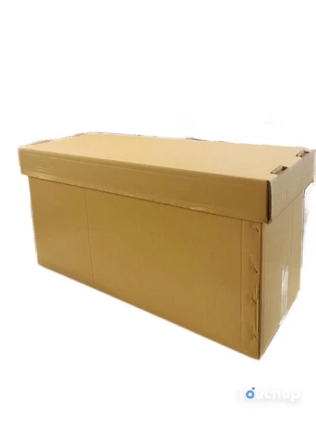 Kolix 10 Adet Arşiv Kutusu Arşiv Kolisi Dosya Kutusu Klasör Kutusu Zımbalı Dosya Kutusu Karton Koli 78x39x31cm - 3