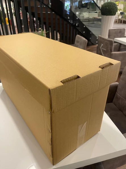 Kolix 10 Adet Arşiv Kutusu Arşiv Kolisi Dosya Kutusu Klasör Kutusu Zımbalı Dosya Kutusu Karton Koli 78x39x31cm - 7
