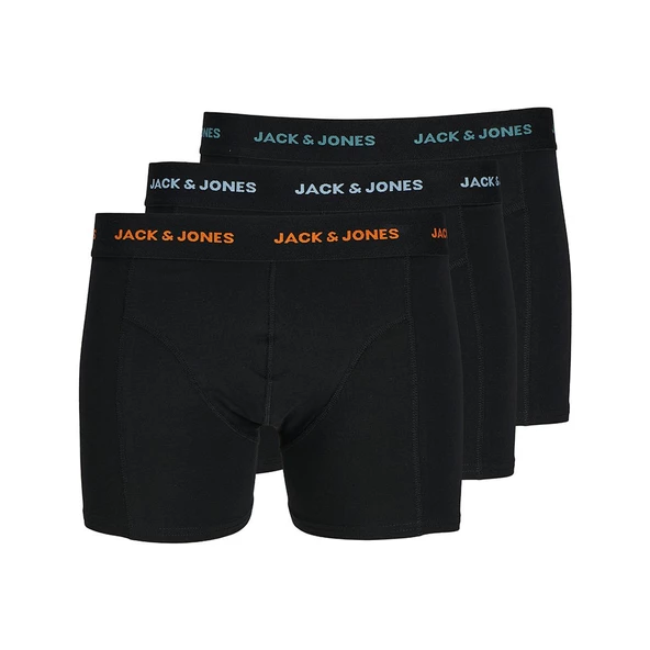 Jack & Jones 12263876 Jacmarvin Solid Trunks 3 Pack Siyah