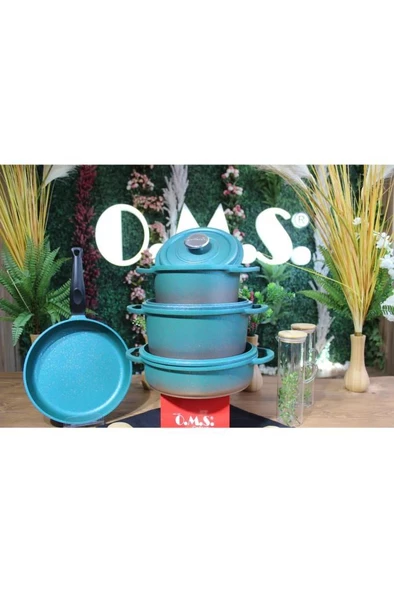 7 PCS OCALIPTUS GRANİT DÖKÜM TENCERE SETİ - 4