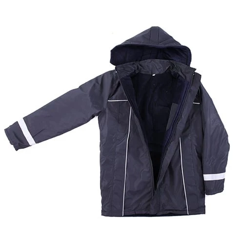 ESER - Polarlı Denizci Kabanı - Reflektörlü - Lacivert - Resim 3