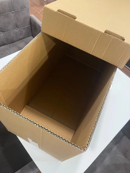 Kolix 5 Adet Arşiv Kutusu Arşiv Kolisi Dosya Kutusu Klasör Kutusu Zımbalı Dosya Kutusu Karton Koli 78x39x31cm - 6