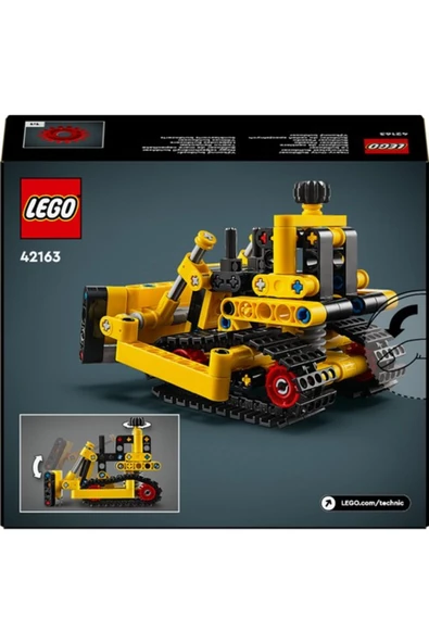 ® Technic Ağır İş Buldozeri 42163  - 7 Yaş ve Üzeri İçin Yapım Seti (195 Parça) - 4