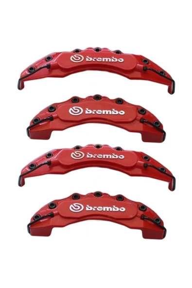 Tiger Marketing Lotus Elan Uyumlu Brembo Kırmızı Kaliper Kapağı 4lü Yağ Hortumlu