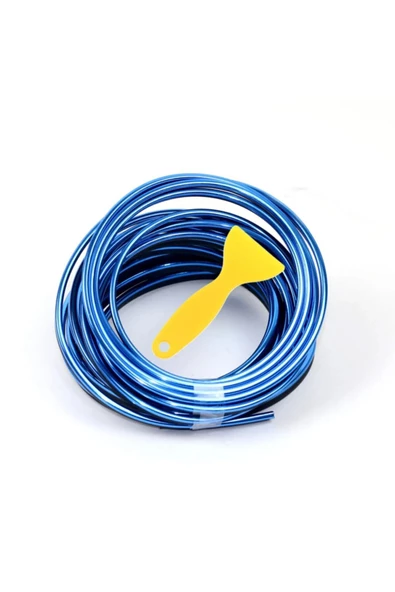 Tiger Marketing Yeni Nesil 5 Metre Trim Fitili Torpido Çıtası (MAVİ RENK)