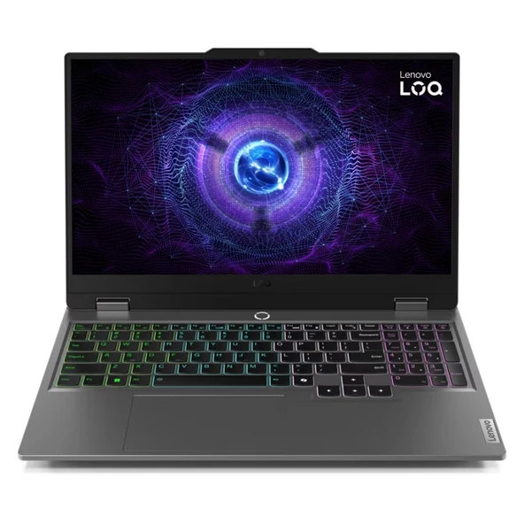 Lenovo LOQ 15IRX9 i7-13650HX 16GB DDR5 512GB SSD RTX4060 GDDR6 8GB (115W) 15.6" FHD IPS 144Hz G-SYNC FreeDos Gaming Notebook CsrTech Çanta Hediyeli