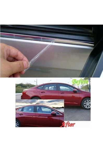 Tiger Marketing Yapışkanlı Nikelaj Şerit Bant Çıta 5mm 10 Metre Paslanmaz Kirtutmaz Krom Çıta ürün görseli 1