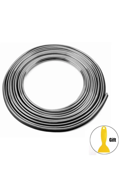 Tiger Marketing Krom Trim Torpido Fitilli Yeni Nesil Araç Içi Ip Şerit Nikelajlı kromtorpido - Resim 4