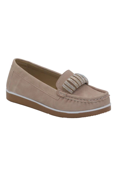 Mergenshoes Blm B101 Ten Taşlı Kadın Günlük Babet Ayakkabı - 5