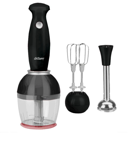 Arzum AR1117 Mixset Plus Siyah Blender Seti