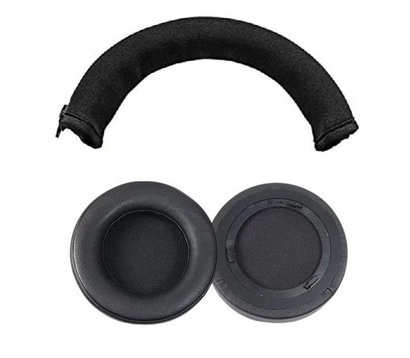Schulzz Corsair Virtuoso SE Yedek Kulaklık Pedi ve Kafa Bandı SET Kulaklık Süngeri Headband