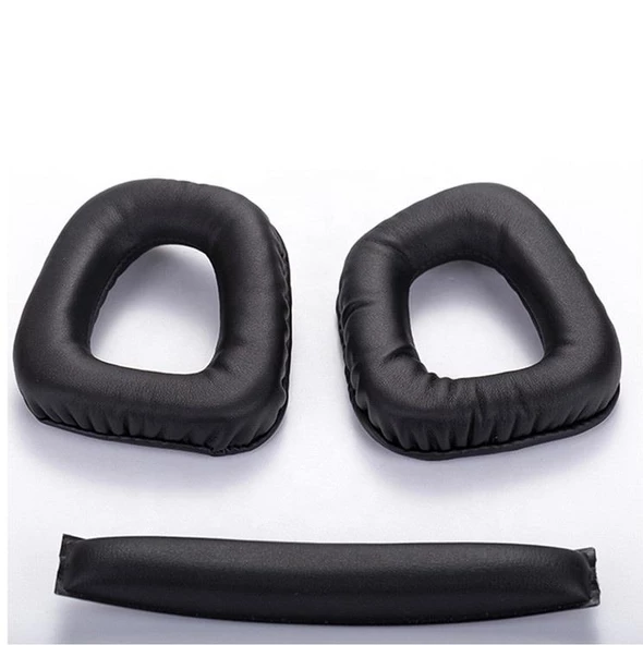 Logitech G35 G930 G430 F450 Kafa Bandı ve Kulaklık Pedi SET Kulaklık Pedi Süngeri Headband