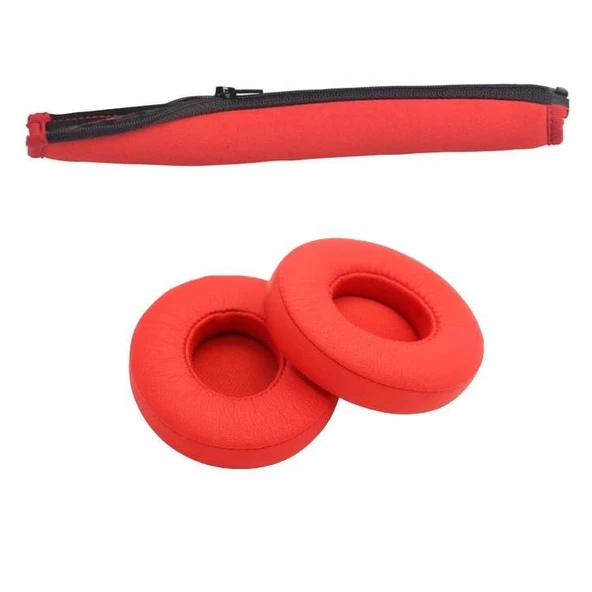 Beats Solo 2 Wireless Solo 3 Uyumlu Kafa Bandı ve Kulaklık Pedi Seti - 3