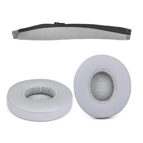 Beats Solo 2 Wireless Solo 3 Uyumlu Kafa Bandı ve Kulaklık Pedi Seti
