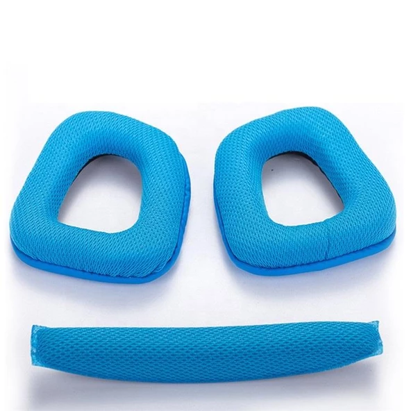 Logitech G35 G930 G430 F450 Kafa Bandı ve Kulaklık Pedi SET Kulaklık Pedi Süngeri Headband - 2